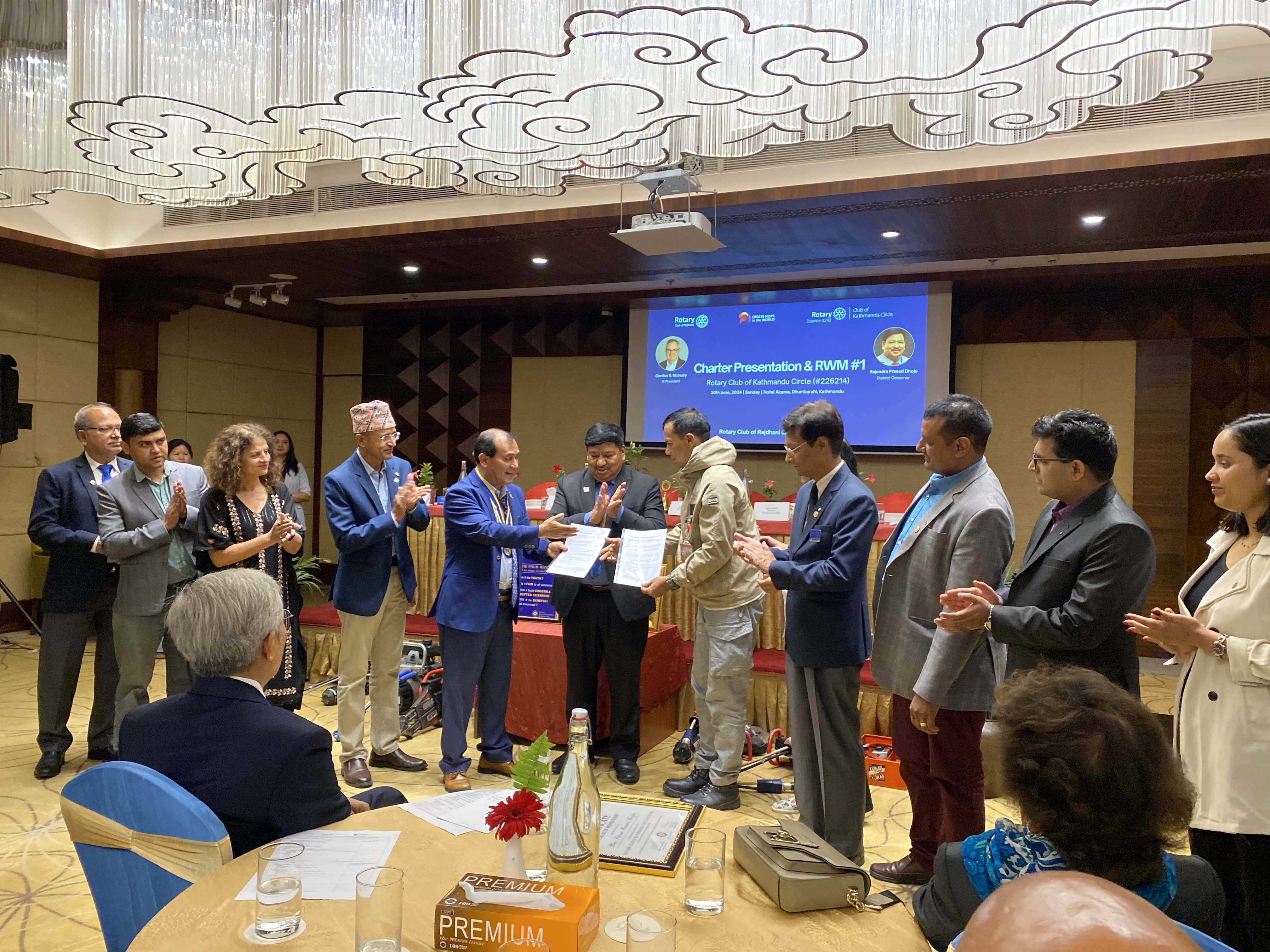 Rotary Club Members