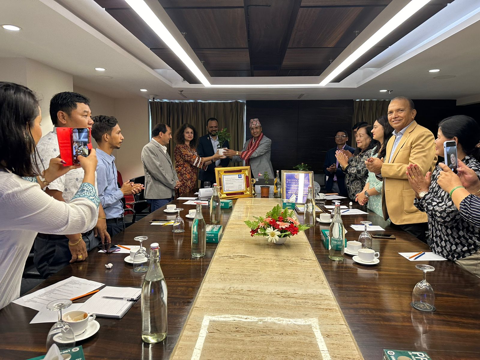 Token of Love to the AG Arun Bansal and former AG Sushma Sharma